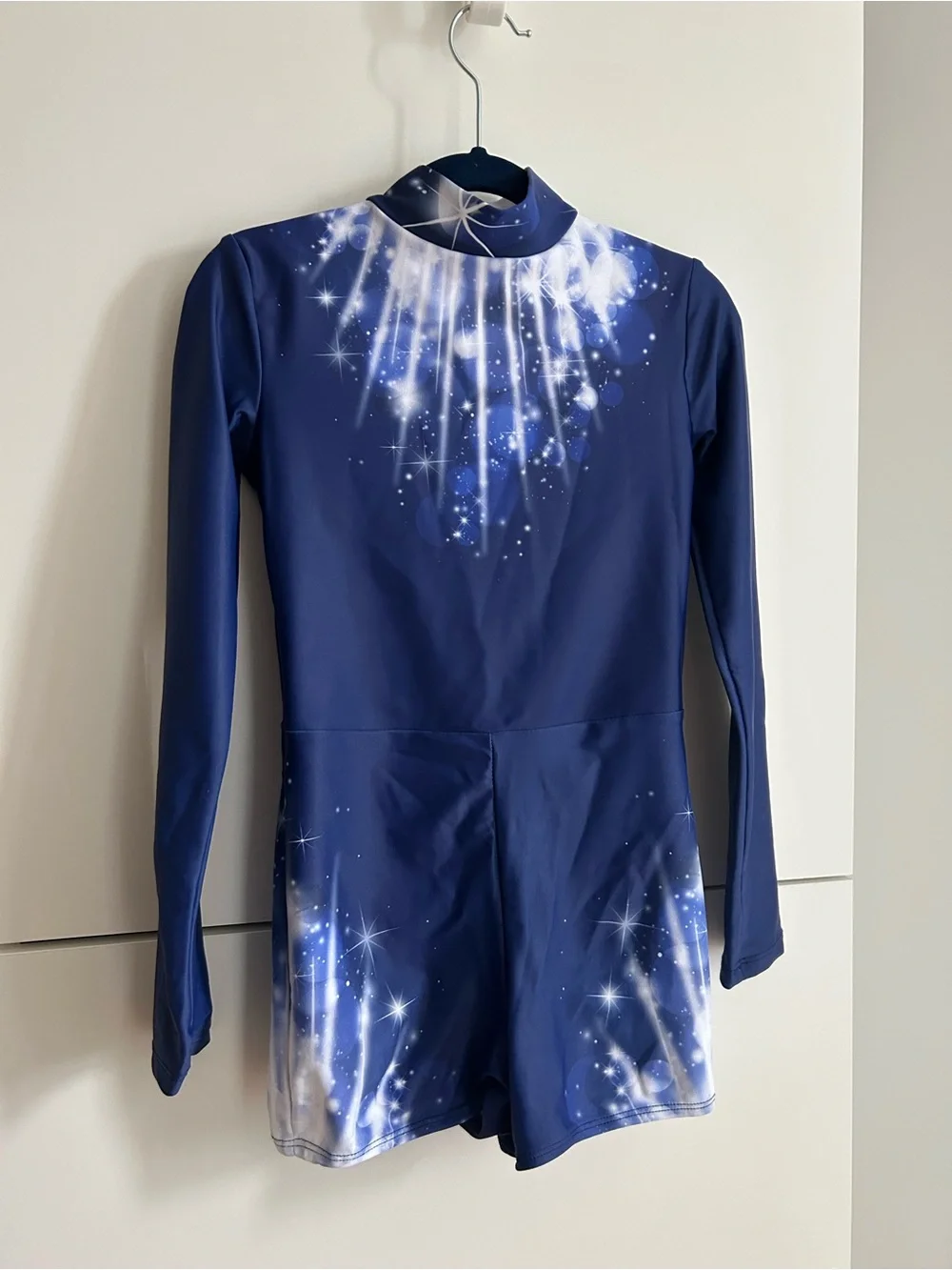 Alexandra Magical Moment Navy Blue Sparkle Leotard -Size 10